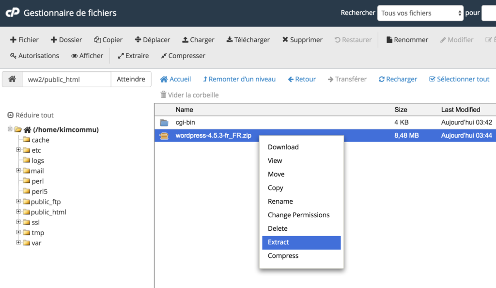 file-manager-cpanel-extract-unzip