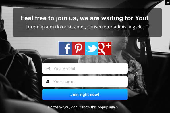 ninja-popup
