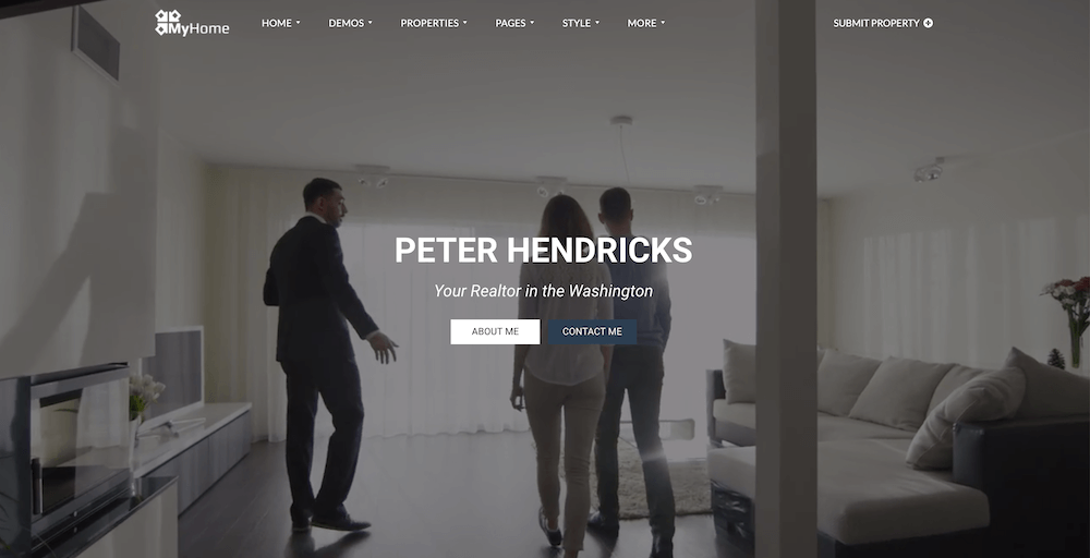 L'un des meilleurs thèmes WordPress pour créer votre site immobilier, c'est MyHome
