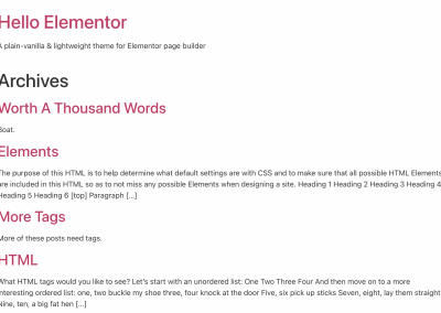 Hello Elementor est-il le meilleur thème WordPress de référence ?