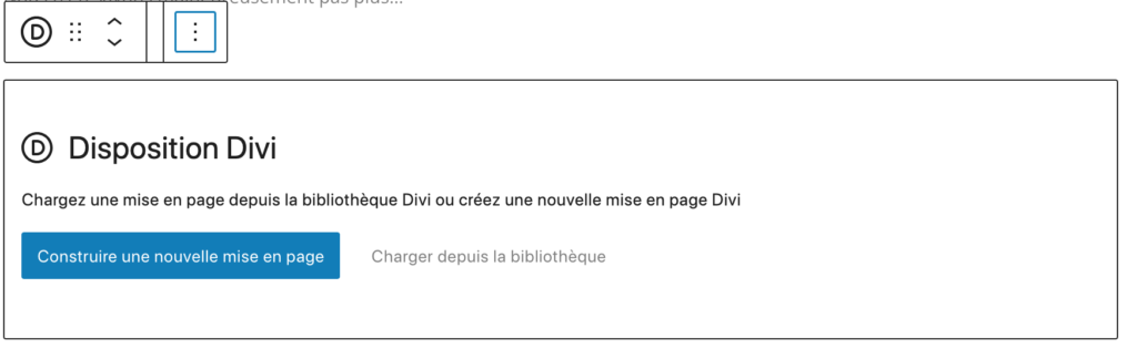Intégration du Divi Builder dans un bloc Gutenberg !