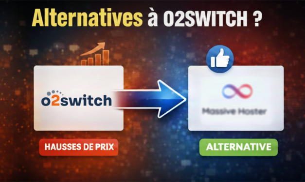 Alternatives à o2switch en 2026 ? Quel hébergeur profite des hausses de prix suite au rachat par TWS ?